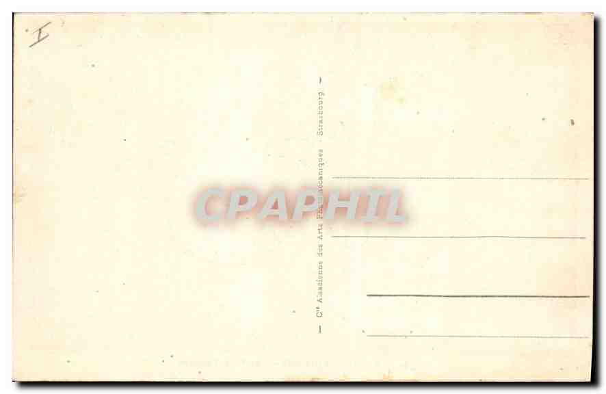 CPA Carqueiranne Les Pins Penches  — Rückseite