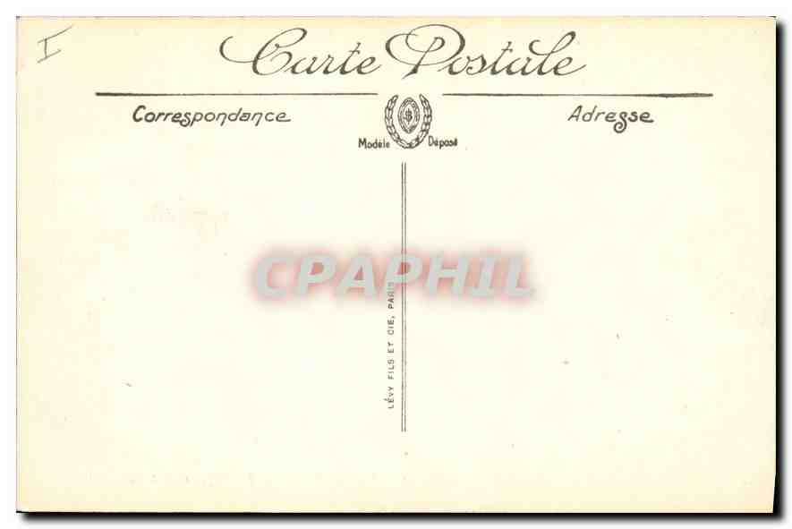 CPA Agay L'Esterel La Plage et les Villas  — Verso