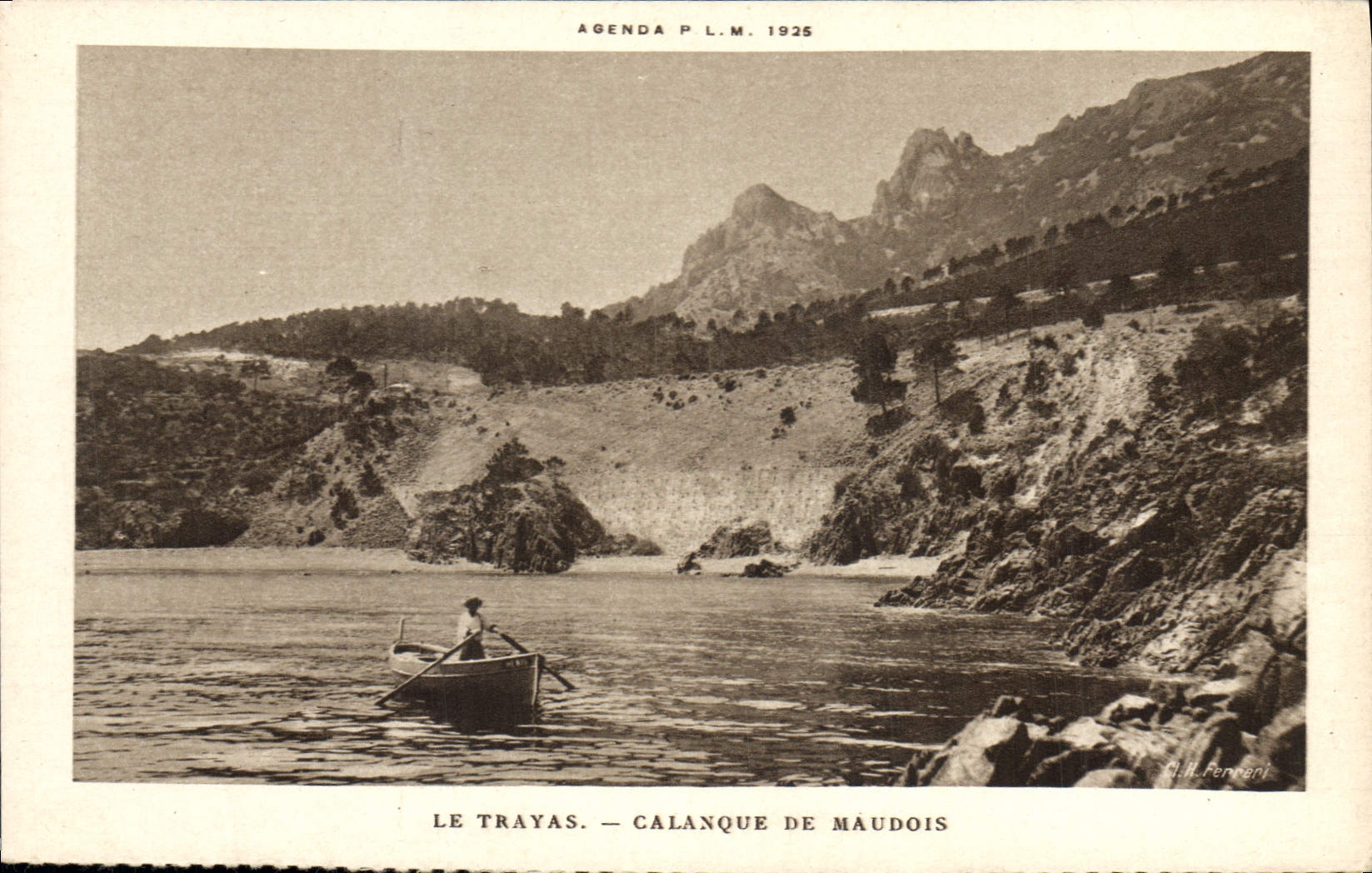 CPA Le Trayas Calanque du Maudois 