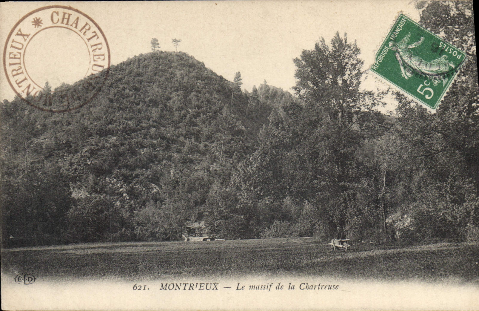 CPA Montrieux Le massif de la Chartreuse 