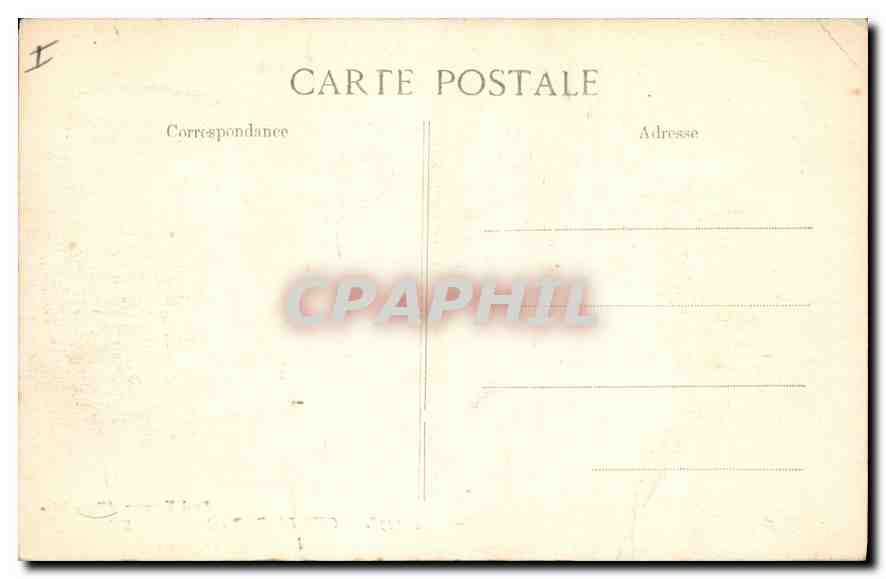 CPA Cote d'Azur Massif de Pesterel Vallon du Malinfernel  — Verso
