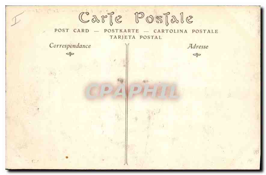 CPA Nouvelle Route de Saint Raphael a Cannes Le Pic d'Aurelle  — Back