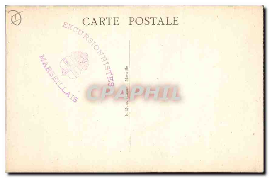 CPA Chartreuse de la Verne Porie pres de l'Eglise  — Rückseite