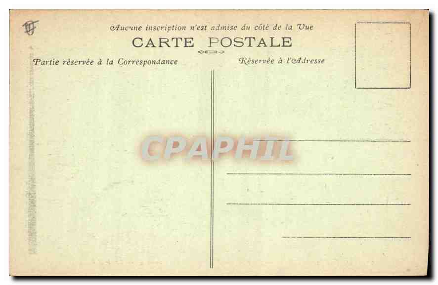 Carqueiranne (Var) — Les fameux Pins penchés au bord de la Grande Bleue — n°7 — Rückseite