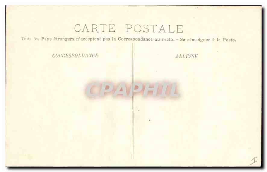 Toulon — Les Cariatides de Puget, placées en 1657 — A. Bougault, n° 715 — Rückseite
