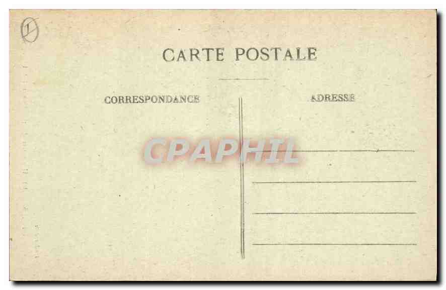 CPA Giens Un coin de plage au Niel  — Rückseite