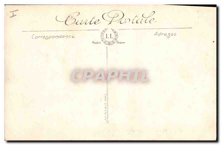 CPA Cap Brun Bord de Mer Vue sur le Mourillon  — Verso