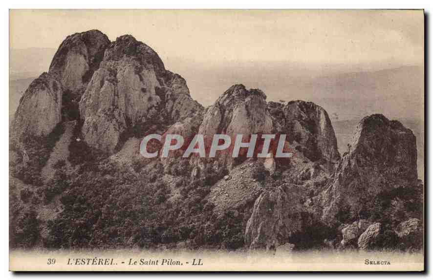 CPA L'Esterel Le Saint Pilon 