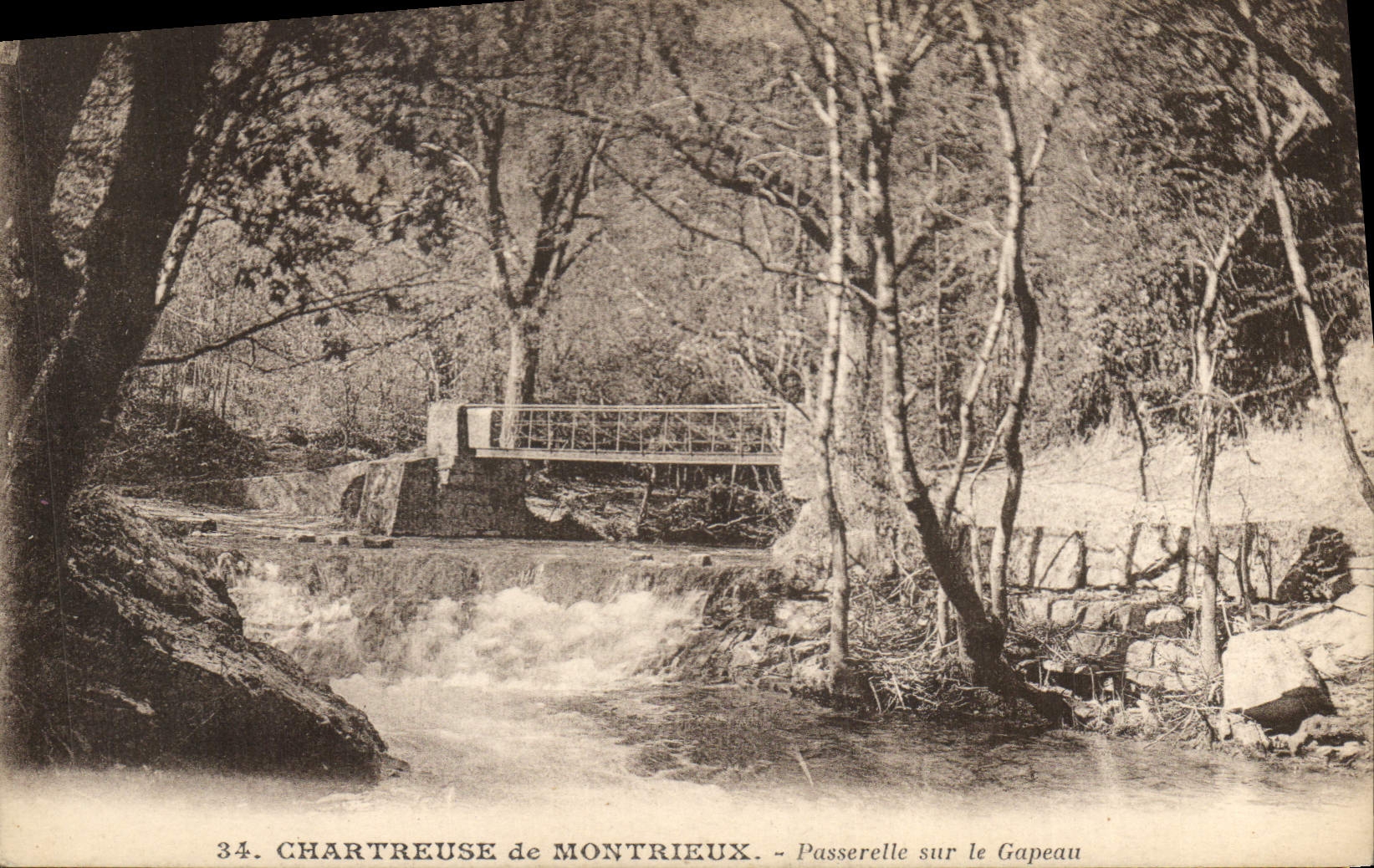 Brücke über den Gapeau — Chartreuse de Montrieux — n°34