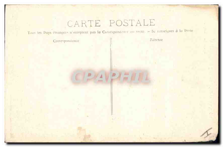 CPA Saint Zacharie Source des Nayes  — Verso