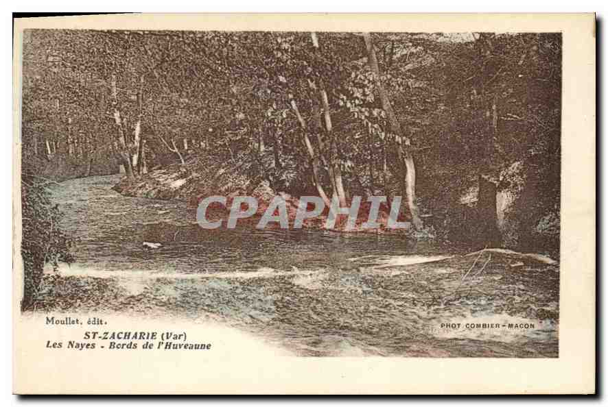 CPA St Zacharie Var Les Nayes Bords de l'Huveaune 