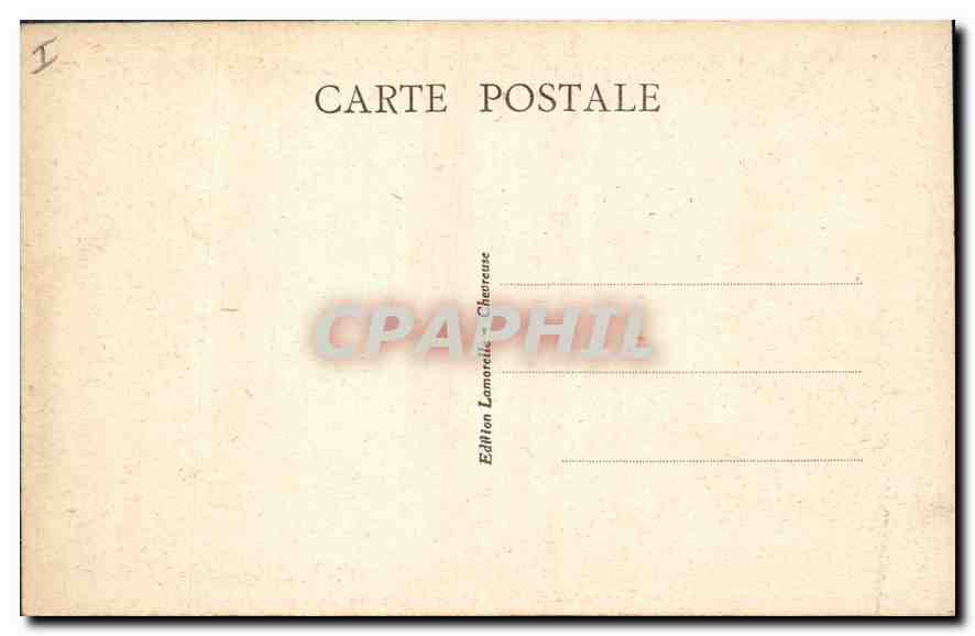 Religieuses de PORT ROYAL-des CHAMPS (S. et O.) faisant la Conférence dans la Solitude — n° 102 — Édition Lamorelle - Cheireuse — Rückseite