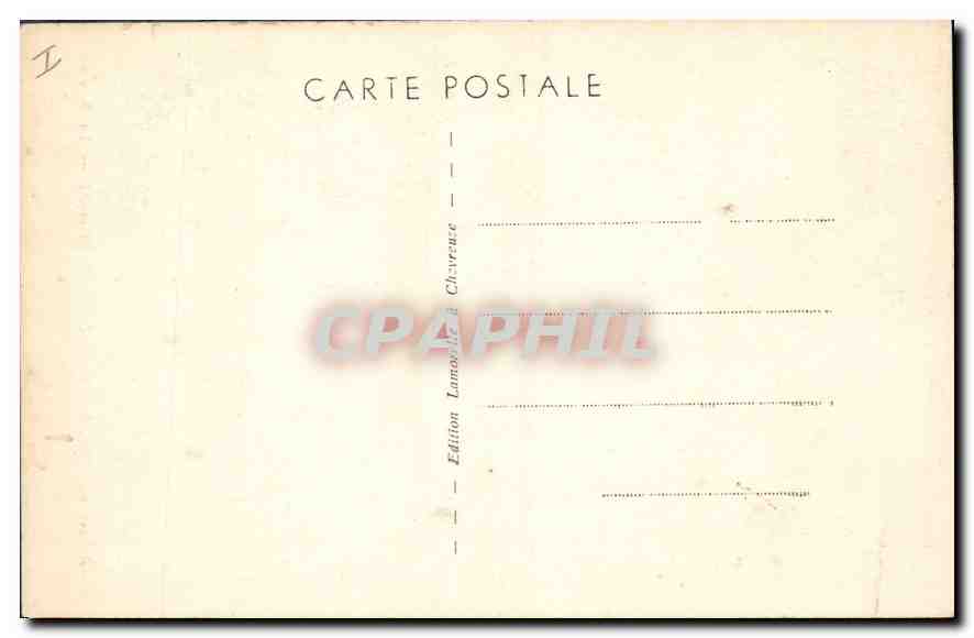 Abbaye de PORT-ROYAL-des-CHAMPS (S.-et-O.) — La Solitude — Rückseite