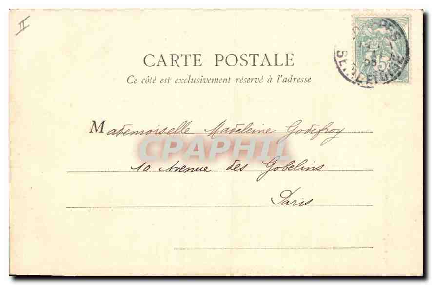 CPA Vues l'Abbaye de Port Royal S et O  — Rückseite