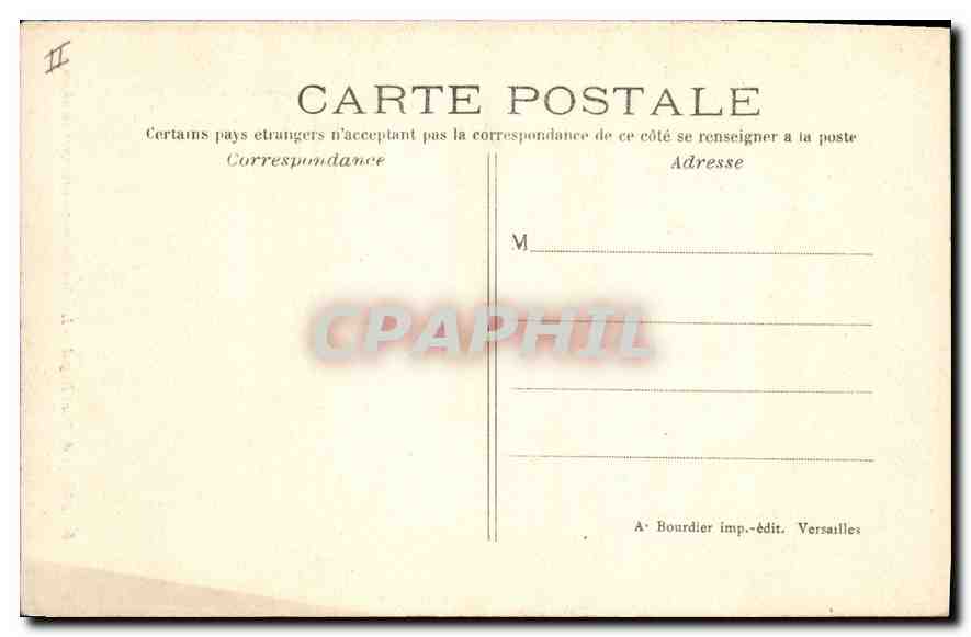 Abbaye de Port Royal — Les fouilles des anciennes cuisines — A. Bourdier imp.-édit. Versailles — Reverso