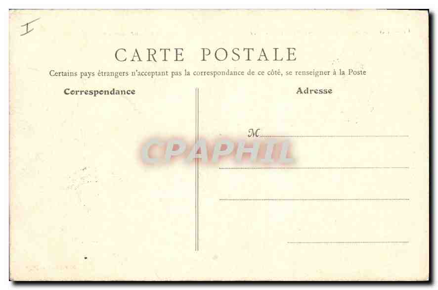 CPA Port Royal des Champs S et O  — Rückseite