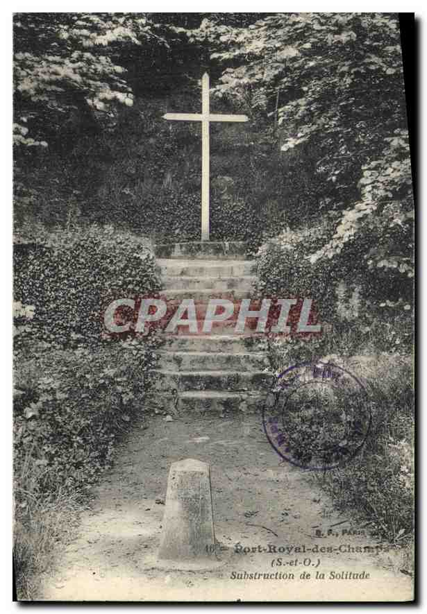 Port-Royal-des-Champs (S.-et-O.) — Substruction de la Solitude — D. R. Paris