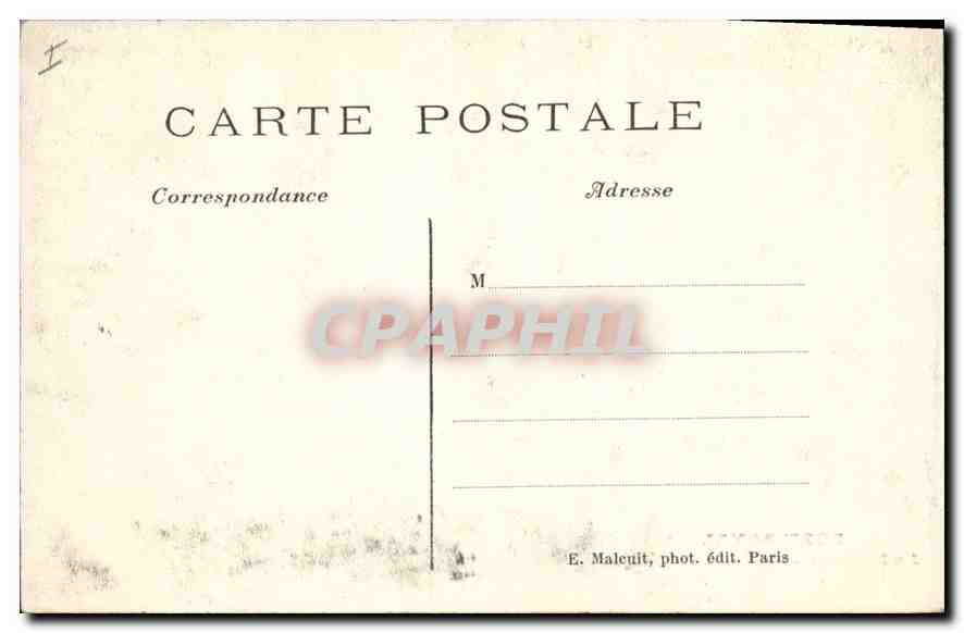 Port-Royal — La fontaine de la Mère Angélique — E. M. — Reverso