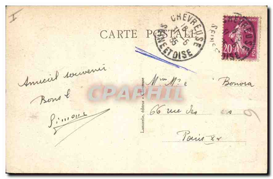 Vallée de Chevreuse - L'Abbaye de Port-Royal-des-Champs et les anciennes cuisines — Lamorelle, éditeur, n°7 — Verso