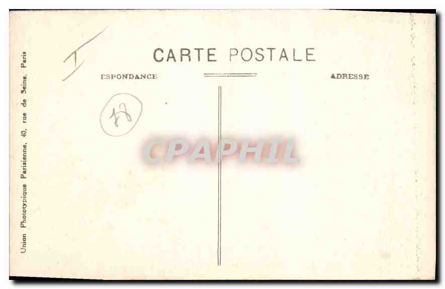 CPA Abbaye de Port Royal S et O Entree de l'Abbaye  — Rückseite