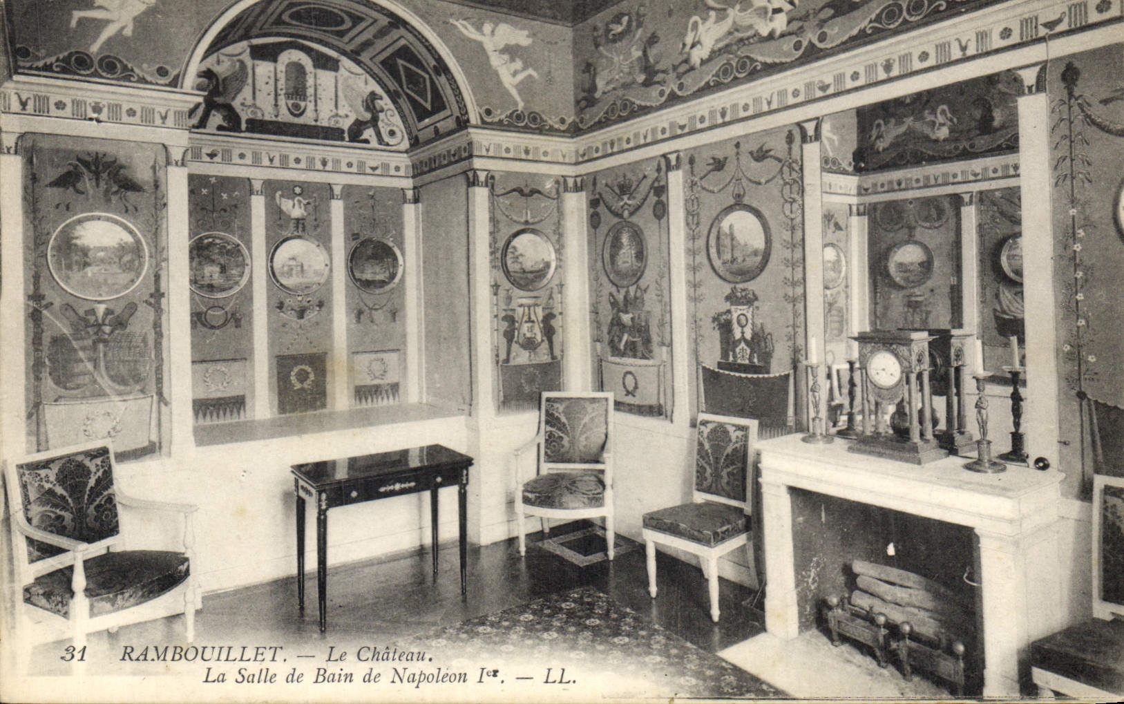 Rambouillet — Das Schloss. Das Badezimmer Napoleons I. — LL. — Nr. 31