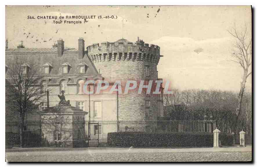 Château de Rambouillet — Tour François — Lagrange, édit. Rambouillet