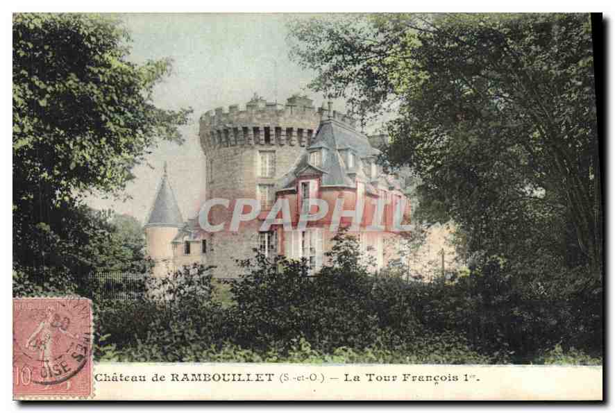 Château de RAMBOUILLET (S.-et-O.) — La Tour François 1ère