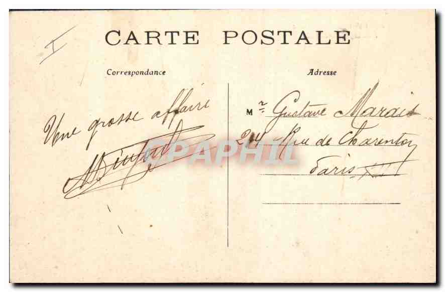 CPA Foret de Rambouillet L'Etang du Moulinet  — Rückseite