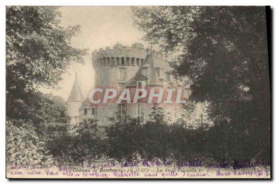 Château de Rambouillet (S.-et-O.) — La Tour François Ier