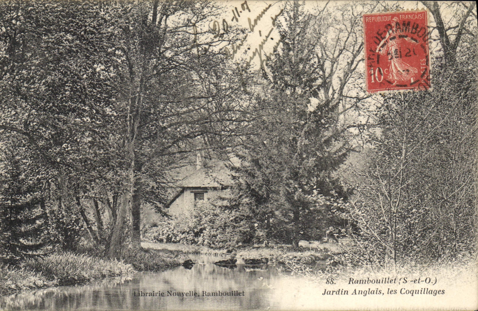 Jardin Anglais, les Coquillages — Rambouillet — Librairie Nouvelle