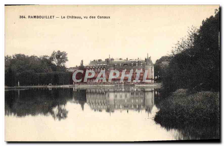 Rambouillet — Le Château vu des Canaux — Leprêté, éditeur
