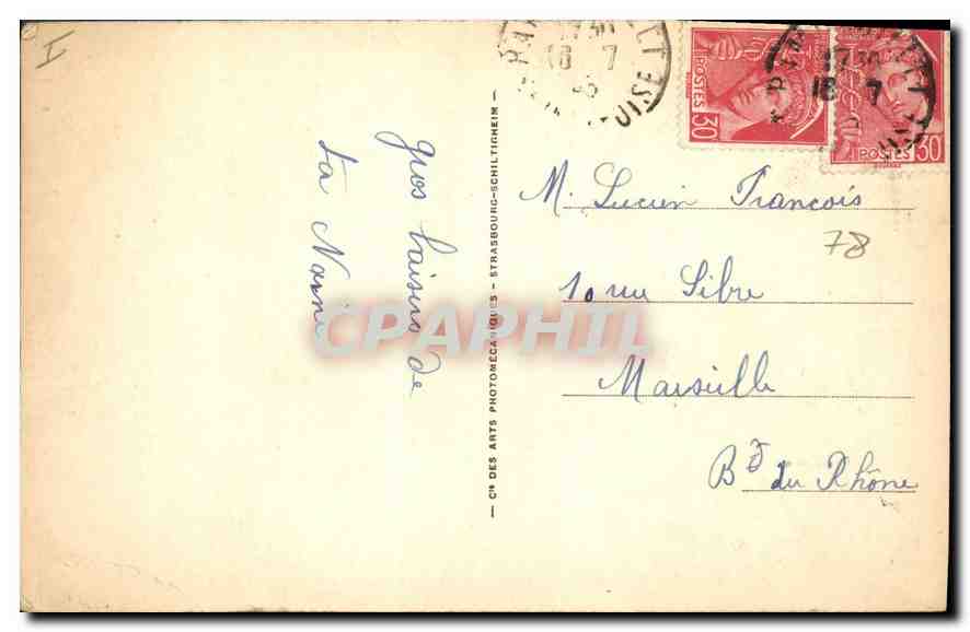 Forêt de Rambouillet — Un coin de l'étang du Roi — ND. — Rückseite