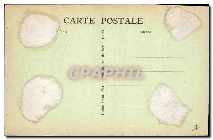 Montfort-l'Amaury — Portail Renaissance et bas côté sud de l'église — Union Phot Parisienne — Verso