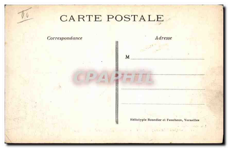 Moudfort-l'Amaury (S.-et-O.) — Grand charnier du Cimetière — Lib. Ombredanne — Rückseite