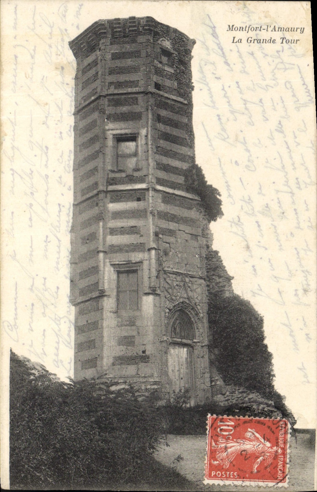 Montfort-l'Amaury — La Grande Tour — Poste