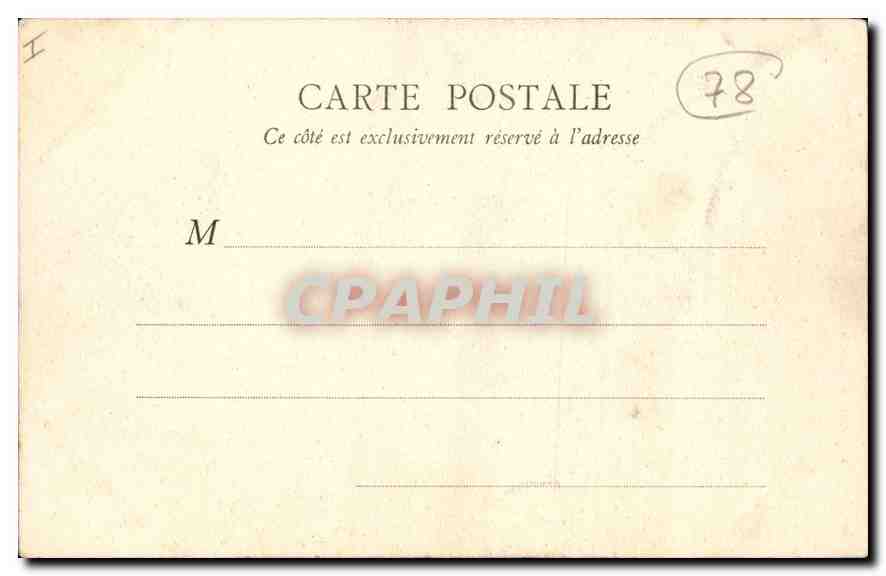 Ruines du Château de la Madeleine — Ancien château fort de Chevreuse (S.-et-O.) — La tour Ouest et son entrée — A. Bourdier, imp.-édit, Versailles — Verso