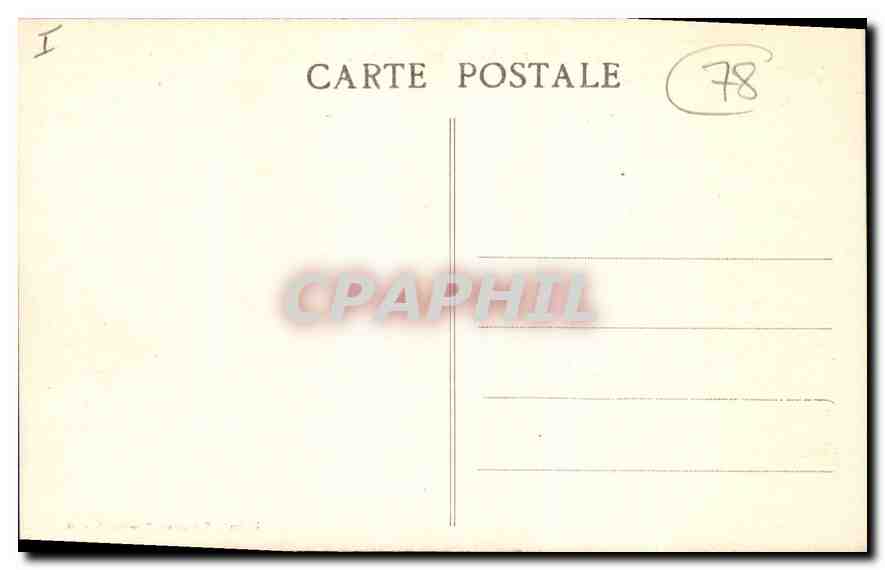 ROCHEFORT-en-YVELINES (S.-et O.) — Le Château — Librairie Talouréan, Dourdan — Verso