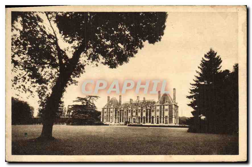 CPA Rosny sur Seine Seine et Oise Le Chateau ou naquit Sully ministre de Henri IV SVI siecle Facade 