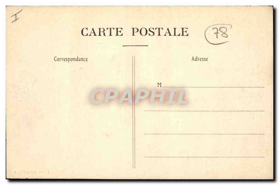 CPA Rochefort en Yvelines S et O Le Musee  — Rückseite