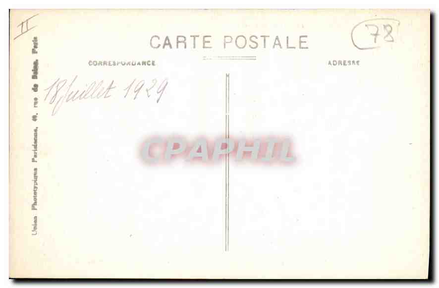 Environs d'ORPHIN (S.-et-O.) - Château de Sauvage - L'Étang — Edit. Meenhal — Rückseite