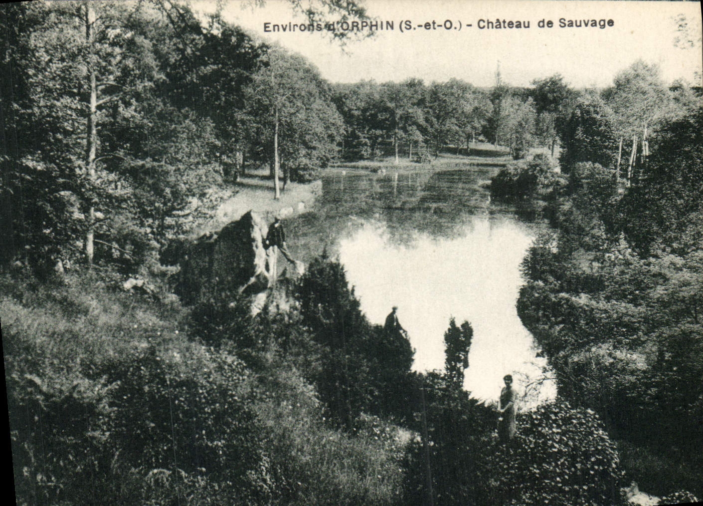 Environs d'ORPHIN (S.-et-O.) — Château de Sauvage — Union Phototypique Parisienne