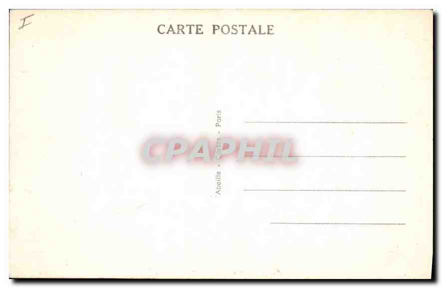 Poissy — L'Abbaye — Abelle - Paris — Verso