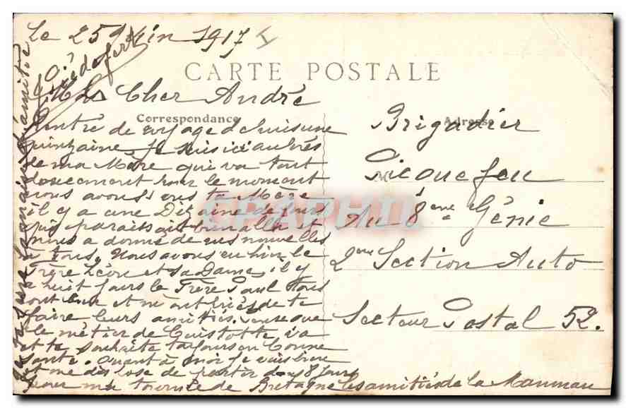 CPA Maisons Laffitte S et O La vieille Eglise  — Rückseite