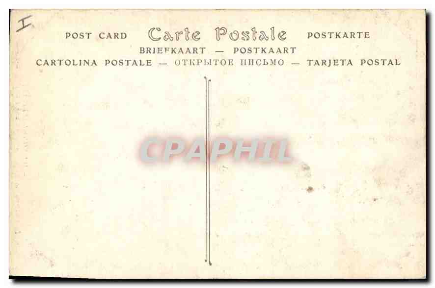 CPA Maisons Laffitte Le Chateau la Salle a Manger une Porte  — Rückseite