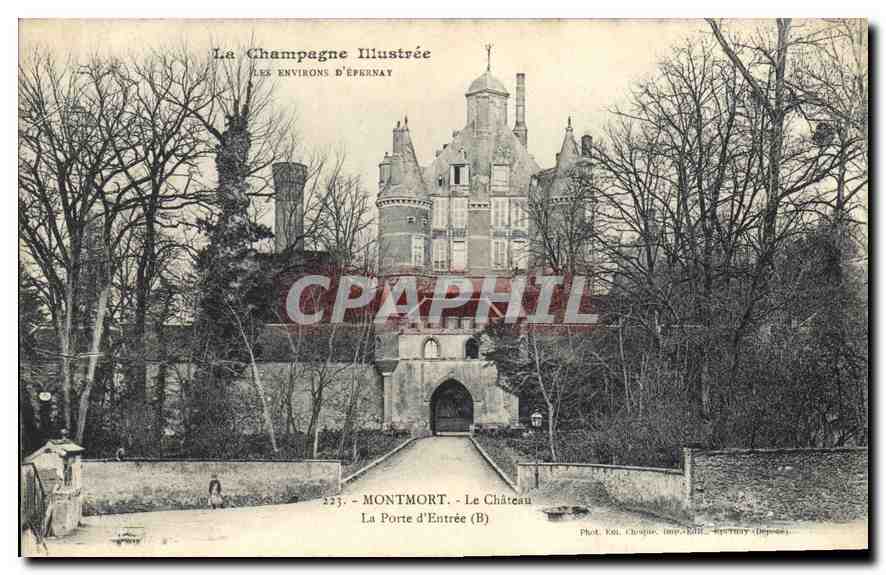 Montmort - Le Château, La Porte d'Entrée (B) — La Champagne Illustrée, n°223