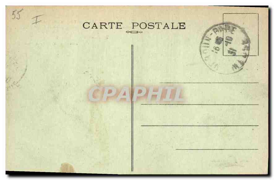 CPA Le Mort Homme Monument eleve a la memoire des Morts de la 69 Division  — Back