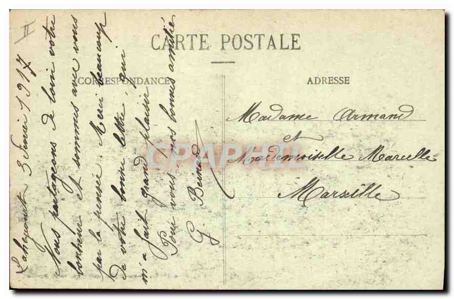 CPA Grande Guerre 1914 15 16 Bataille de la Marne 6 Au 12 Septembre 1914 Laheycourt  — Rückseite