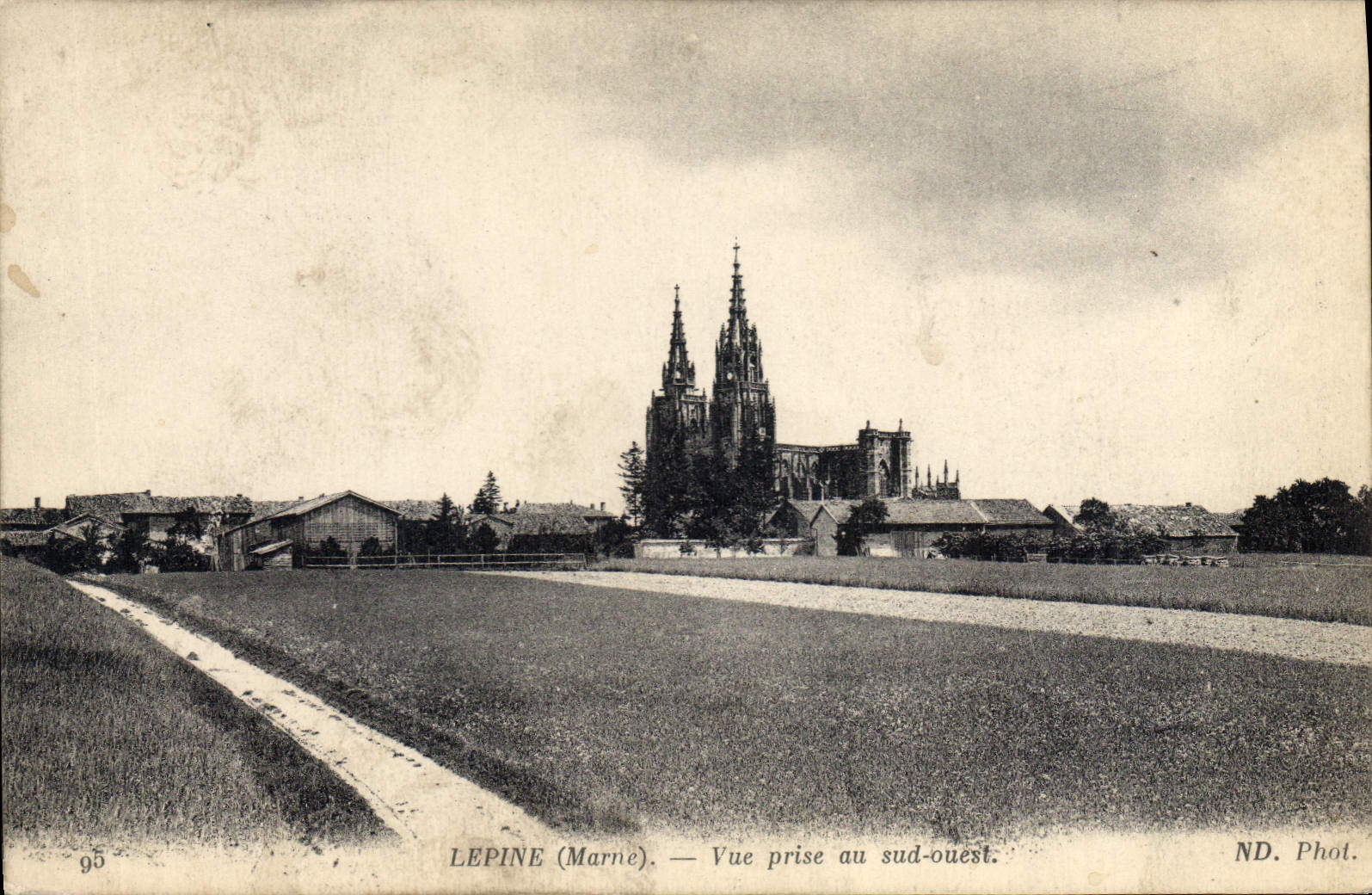 Lepine (Marne) — Vue prise au sud-ouest — ND. Phot.