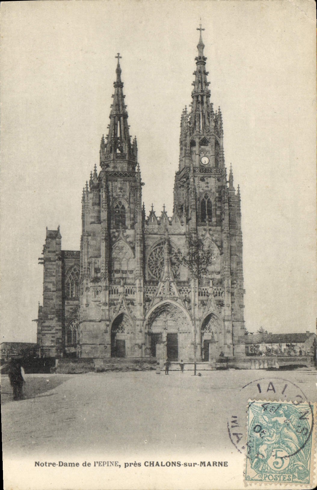 Notre-Dame de l'Epine, près CHALONS-sur-MARNE — éditeur non identifié, n° de série non visible