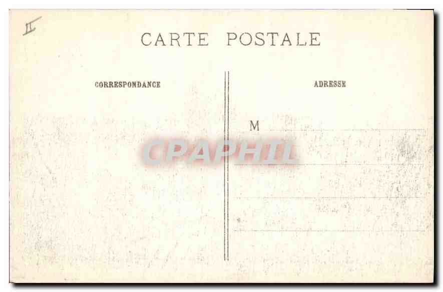 L'Épine (Marne) — Ruines sur la route de Châlons — La Basilique est heureusement intacte — IMP. BAUDINIÈRE NANTERRE — Verso